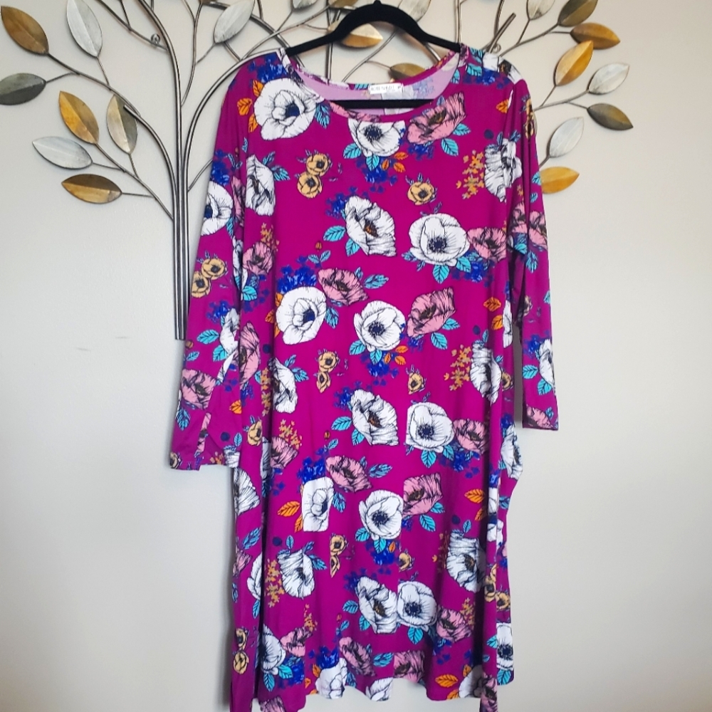 Honey & Lace 3x plus size dress Brea